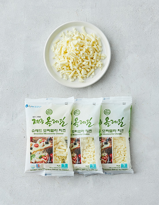 올레길 제주 슈레드 모짜렐라 치즈 성분 분석