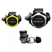 아쿠아렁 Leg3nd INT Regulator Set+Octopus 10137503015 Black