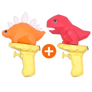 탑스코리아 1+1 공룡 미니 물총 유아 어린이 물놀이 장난감