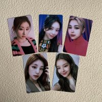 KPOP 있지 ITZY 포카 굿즈 포토카드 조합 미지 엽서 주위에 나쁜 날 무작위 작은 카드