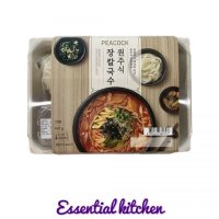 피코크 장칼국수 원주식 607g 1팩 칼칼구수