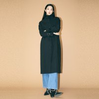 미쏘 Mixxo 하이넥 싱글버튼 롱 트렌치 코트 MIWJTD303B