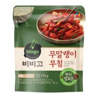 비비고 무말랭이무침110g 여행용 100 국산무 어른반찬 여름더위 별미 감칠맛 CJ 우리집 식재료 1개