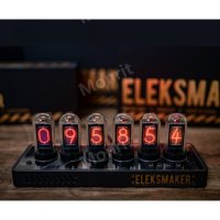 EleksTube IPS 데스크테리어 LED 커스텀시계 닉시튜브 레트로시계