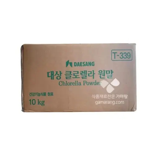 대상 클로렐라 원말 10kg <b>Chlorella Powder</b> 건강기능식품 원료가마랑