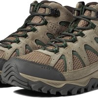 MERRELL 남성 오크크릭 미드 워터프루프 하이킹 부츠