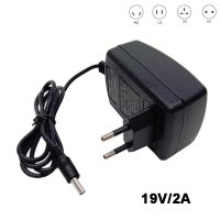 38W 19 V 2A AC 100V-240V 변환기 어댑터 DC Vdc 2000mA 19V2A 전원 EU 미국 영국 AU 플매트 카펫 러그 5.5mm x 2.1-2.5m