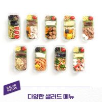 샐러드 도시락 야채 9종 매일 샐러드다이어트 단호박 꽃맛살 다이어트식 닭가슴살  5.갈릭불고기