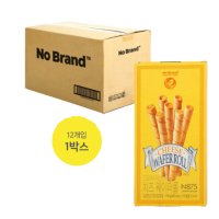 노브랜드 치즈 웨이퍼롤 12개  115g