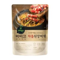 비비고 차돌된장찌개 가족반찬 자취음식 간편음식 460g 1세트  28세트