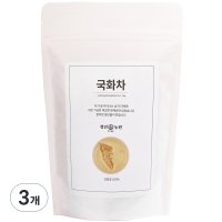 청년농원 저온가공 국화차 삼각티백  0.5g  50개입  3개