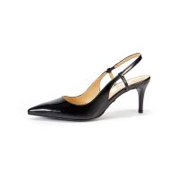 [브리아나] [BRIANA]T Slingback Black Patent BR9027