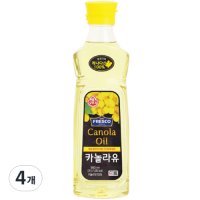 오뚜기 프레스코 카놀라유  900ml  4개