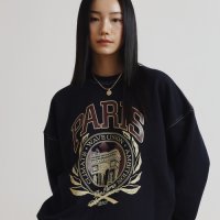 [웨이브유니온] Paris Sweatshirt navy