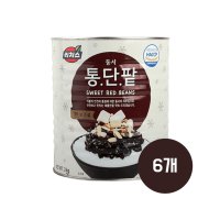 동서 통단팥 3kg x 6개 팥빙수재료 대용량 업소용