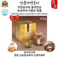 산꿀자연송이 양양송이와꿀의만남 600g 명절선물