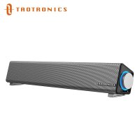 Taotronics Soundbar SK18 무선 블루투스 5.0 스피커 강력한 드라이버 서브 우퍼 벽 마운트 홈 시어터 시스  01 Black