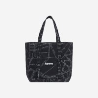 슈프림 곤즈 맵 데님 토트백 워시드 - Supreme Gonz Map Denim Tote Washed