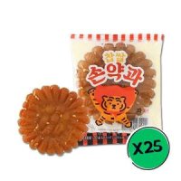 무직 타이거 찹쌀 손약과 50g x25개 사무실 학교 탕비실 단체