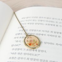 BooKiss 한국화책갈피 심사정-꽃과 나비와 야채