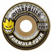 Spitfire Formula 4개의 원뿔형 99D 스케이트보드 바퀴 - 4개 세트