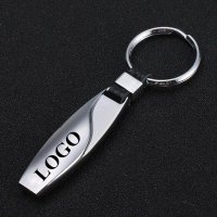 50pcs x Chrome Car Logo Keychain Keyring Key Holder for Renault Peugeot Kia BMW Audi VW Mercedes Toy