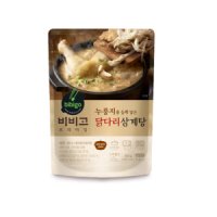 CJ제일제당 CJ 비비고 누룽지 닭다리 삼계탕 550G