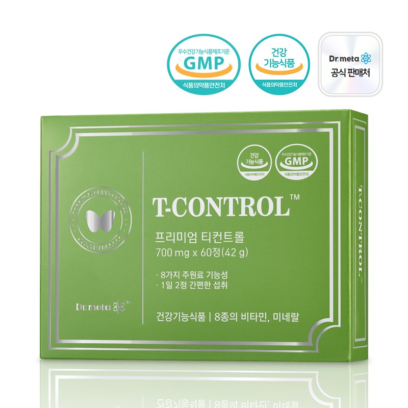 닥터메타 <b>프리미엄 티컨트롤</b> 항산화 셀레늄 아연  60정  1개