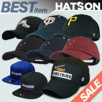 햇츠온 HatsON MLB 47 남자 여자 무지 레터링 볼캡 대두 야구 캡 모자 AD-10