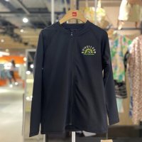 QUIKSILVER 퀵실버 주니어 루즈핏 래쉬가드 집업 상의 BLKKD21BR221