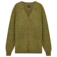 NEEDLES 니들스 Solid Mohair Cardigan Olive 솔리드 모헤어 가디건 LQ276