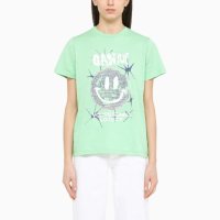 GANNI 가니 반팔 티셔츠 Green T33593578