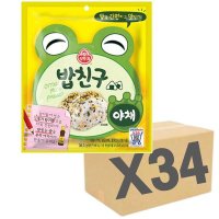 오뚜기 밥친구 야채 주먹밥 밥버거 36 3g 34개