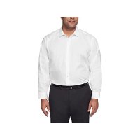 Kenneth Cole Mens Big Tall Dress Shirt Big and Tall Solid