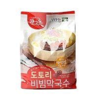 백제 한그릇 도토리 비빔막국수 297g x 6개 여름별미 간편조리