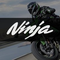 가와사키 닌자 ninja 로고스티커 오토바이데칼 200x80mm