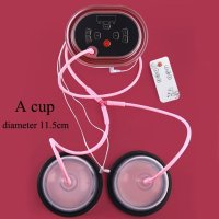 유방 확대 마사지기 엉덩이 리프트 기계 전기 강화기구 진공 펌프 젖꼭지 AU Plug B CUP