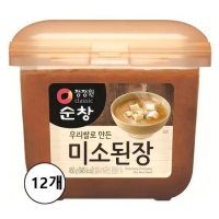 대상 청정원 순창 우리쌀 미소된장 450g 15개