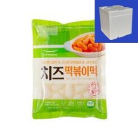 풀무원 치즈 떡볶이떡 2 3인분 400g 6개 아이스박스