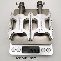 접이식 평페달 자전거 페달 픽시 mtb 엠티비 로드 블랙실버 컬러 알루미늄 티타늄 축 사이즈 초경량 은