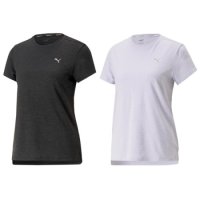 푸마 푸마 여성용 기능성 런닝 반팔 티셔츠 Run Favourite Heather Running Tee W 52369