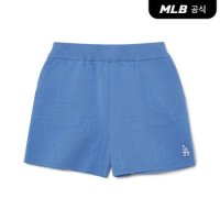 MLB 여성 클래식 모노그램 전판패턴 셋업 니트 팬츠 LA L Cobalt Blue