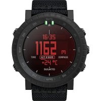 순토 Suunto Core 시계 기압계 나침반 듀얼타임 디스플레이 Alpha Stealth Stealth