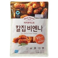 청정원 리치부어스트 칼집비엔나 1 5kg 가정간편식 아이간식