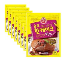 오뚜기 쵸코 핫케이크믹스 1kg 아이들간식 팬케이크 56개