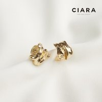 씨아라 CIARA 16K Vicenza 에르 귀걸이 GoldPlated