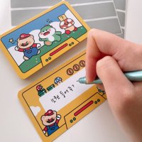 파티 스크래치 소원 카드 80개 큐티뽀짝 복권