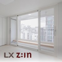 LX하우시스 LX Z:IN LX창호 베스트스마일 광폭단창 LG샷시 베란다 샷시교체