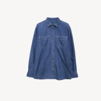 UNIQLO 유니클로 더블포켓 베이직 데님셔츠 MAN