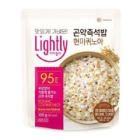 라이틀리 곤약즉석밥 현미퀴노아 150g 즉석밥 간편식 캠핑요리